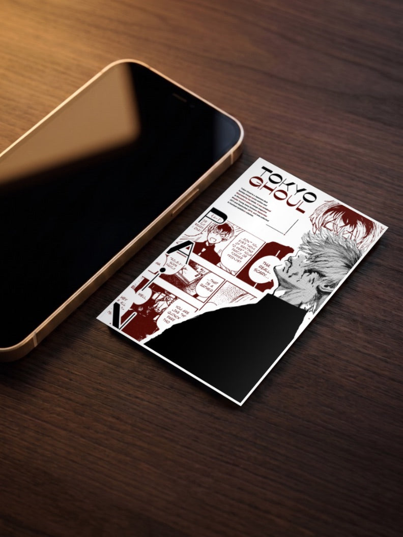 Tokyo Ghoul Manga Panel Art Anime Poster