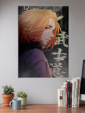 Draken Side Profile Art Anime Poster