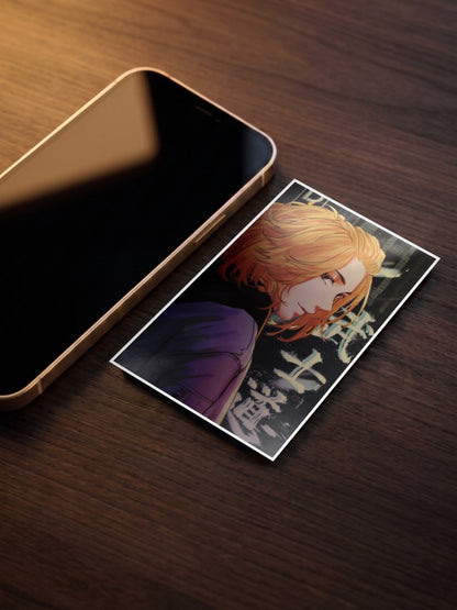 Draken Side Profile Art Anime Poster