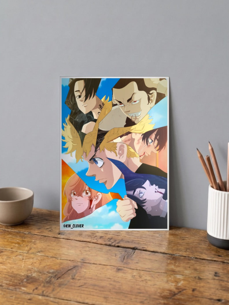 Time Leaps & Broken Promises | Tokyo Revengers | Anime Poster