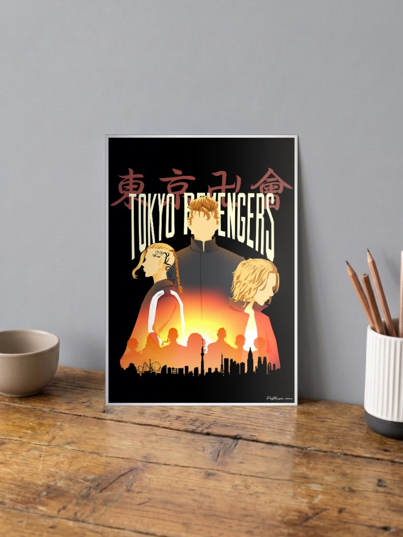 Tokyo Revengers | Toman | Anime Poster