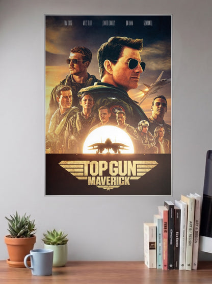 Top Gun Maverick Cast Hollywood Movie Poster