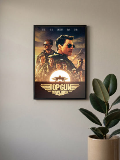 Top Gun Maverick Cast Hollywood Movie Poster
