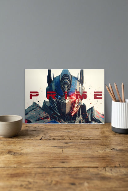 Optimus Prime Hollywood Movie Poster