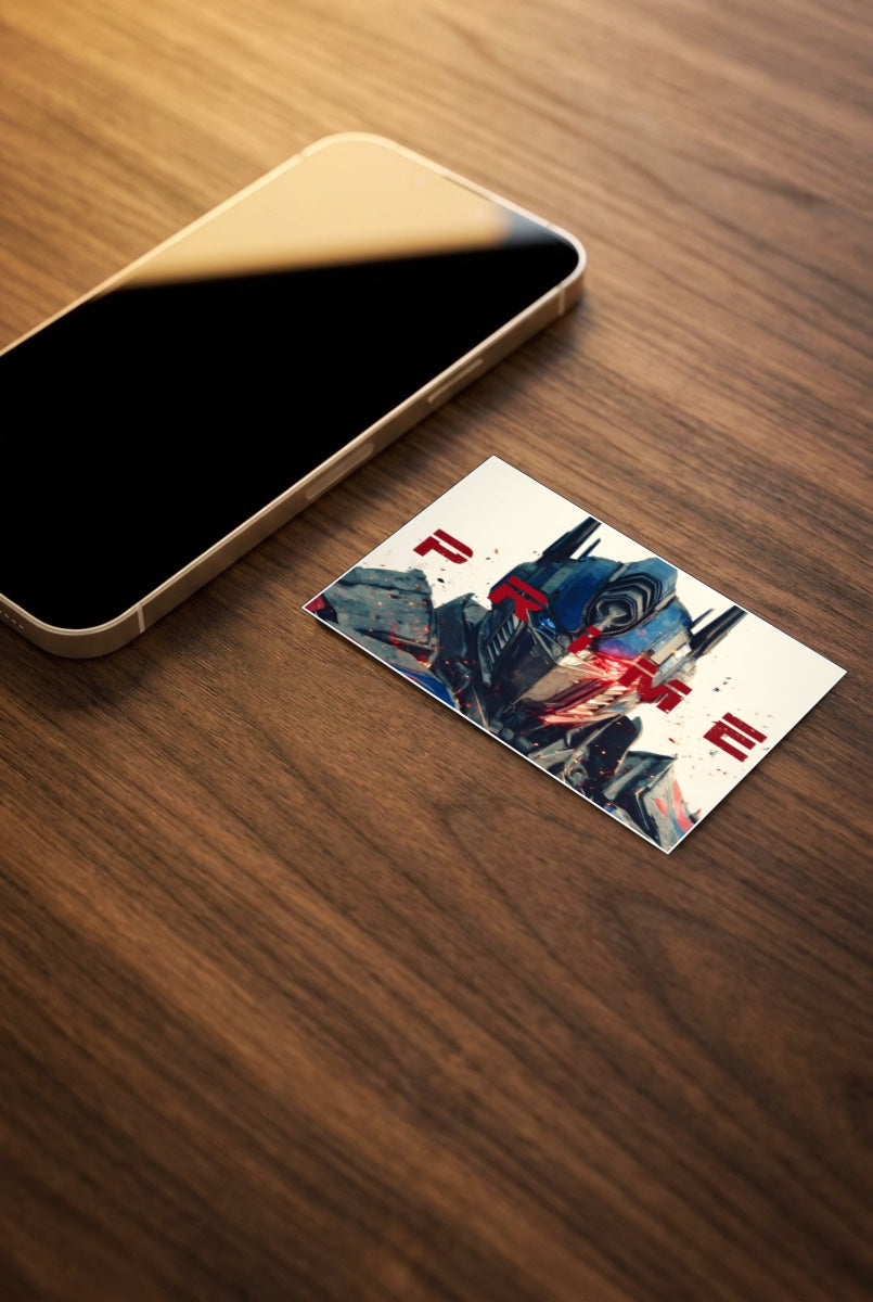 Optimus Prime Hollywood Movie Poster