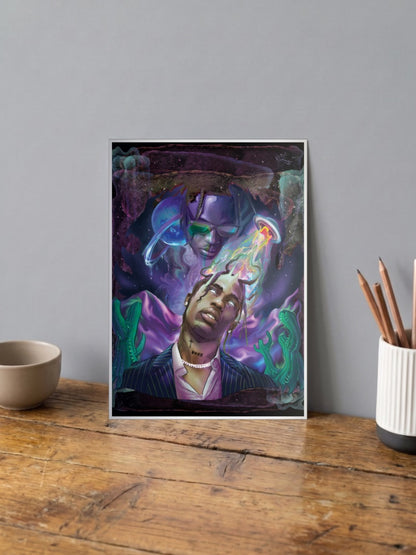 Travis Scott | Astro World | Music Poster