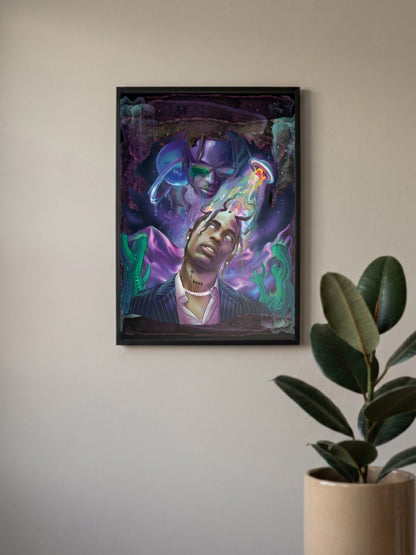 Travis Scott | Astro World | Music Poster