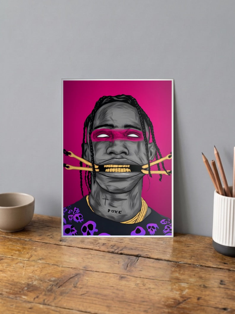 Travis Scott Astroworld Poster