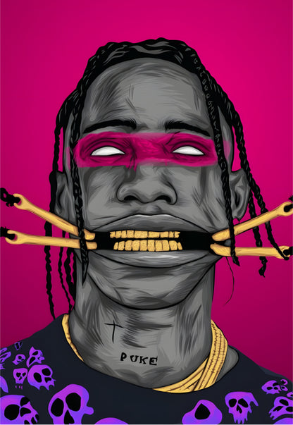 Travis Scott Astroworld Poster