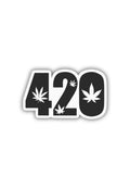 Weed 420 Sticker