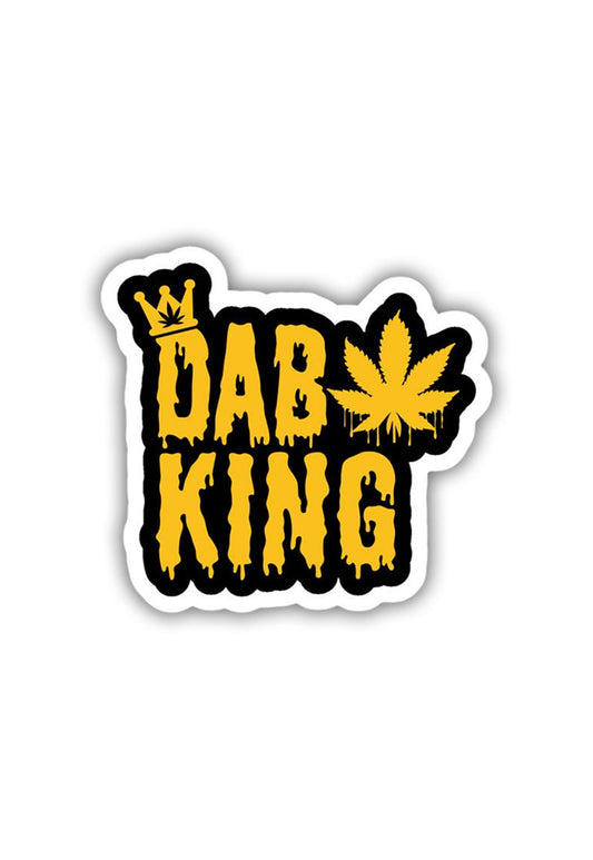 The Dab King Sticker