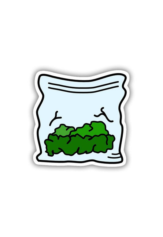 Ziplock Weed  Sticker