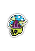 Mushroom Skull Sticker