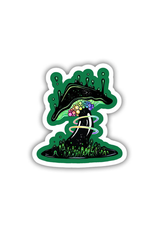 Mushroom Poisonous Sticker