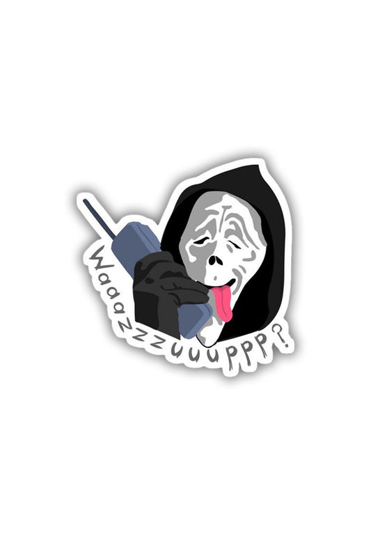 Ghostface - Waazzuupp? Sticker