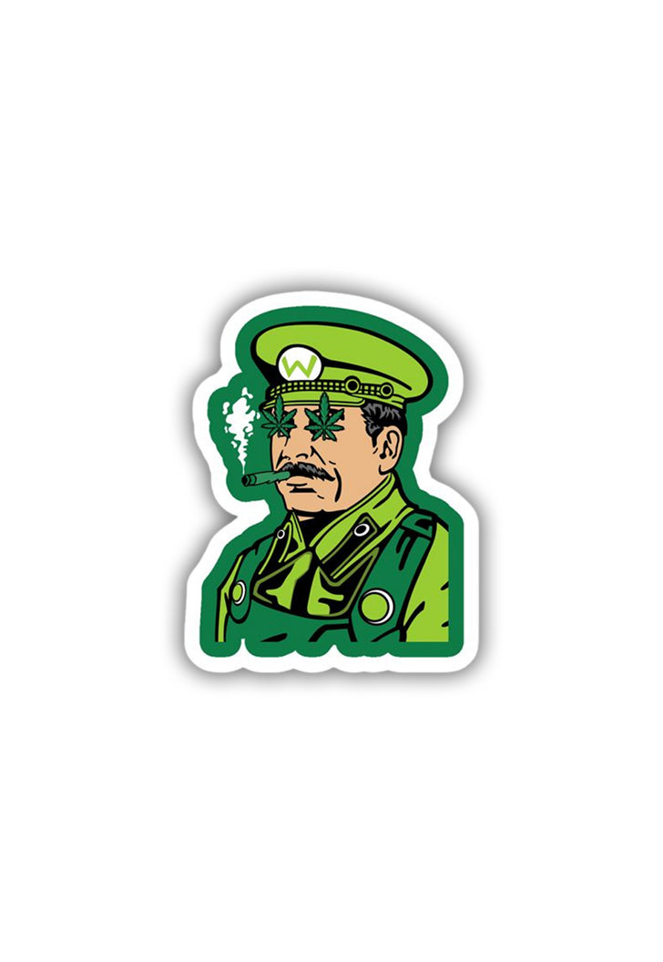 Mario Stalin Shirt Sticker