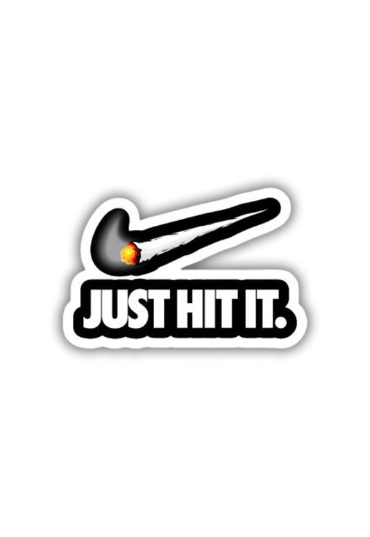 Just Hit It Sticker