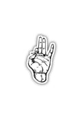 Hand Holding Joint Sticker