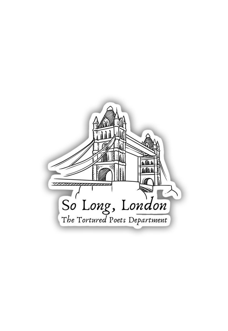 TTPD: So Long, LONDON Sticker