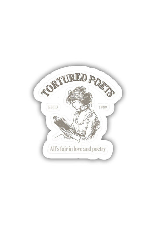 TTPD: All's fair in love and poetry Sticker