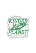 Kinder Planet Sticker