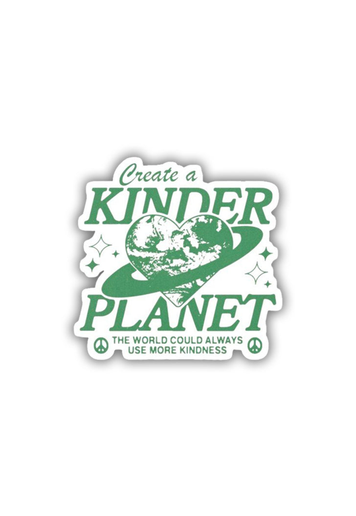 Kinder Planet Sticker