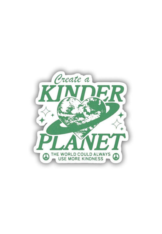 Kinder Planet Sticker