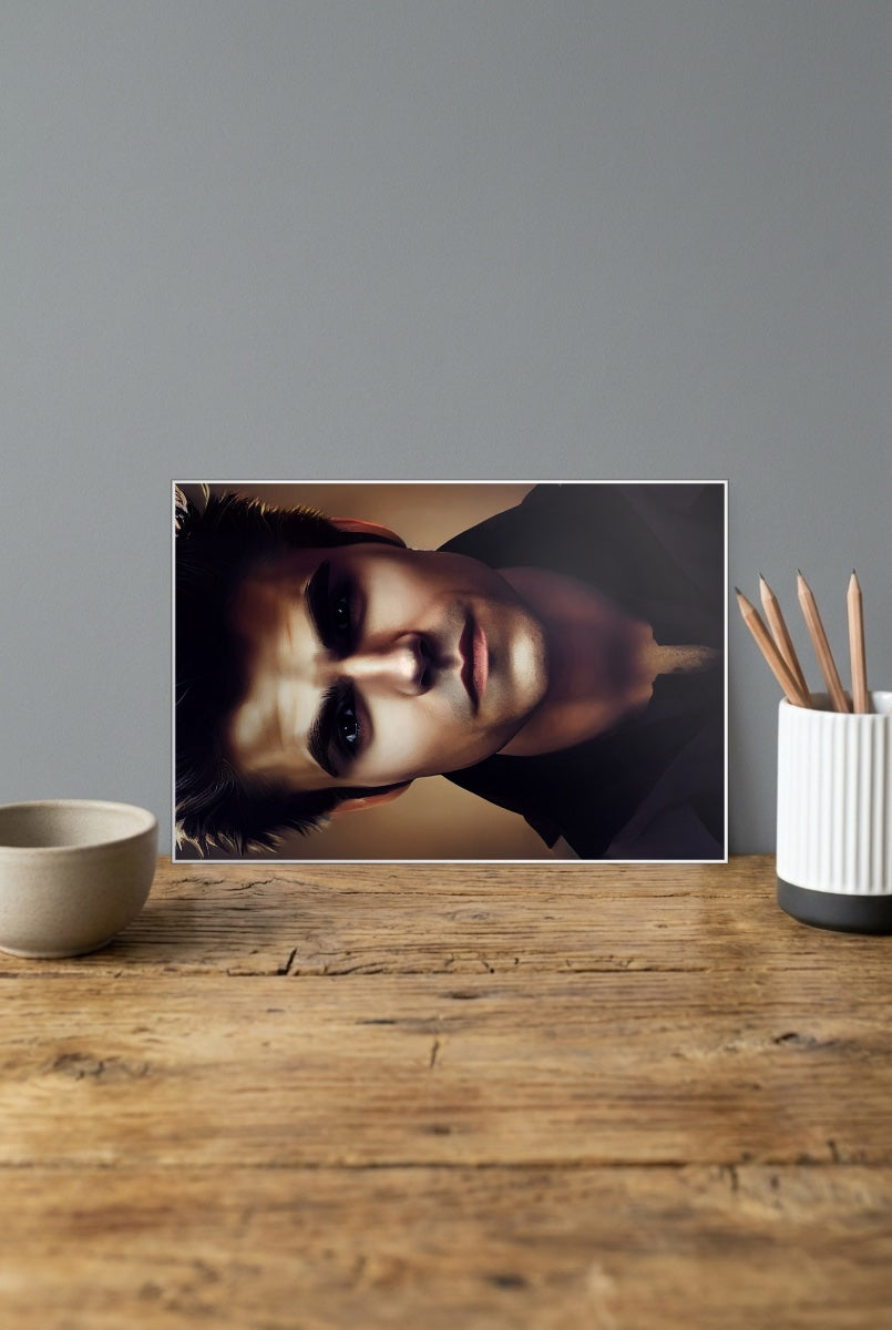 Stefan Vampire Diaries Netflix Poster