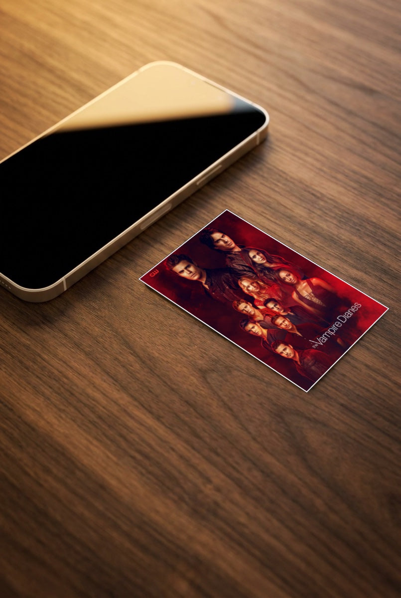 Vampire Diaries Cast Netflix Poster