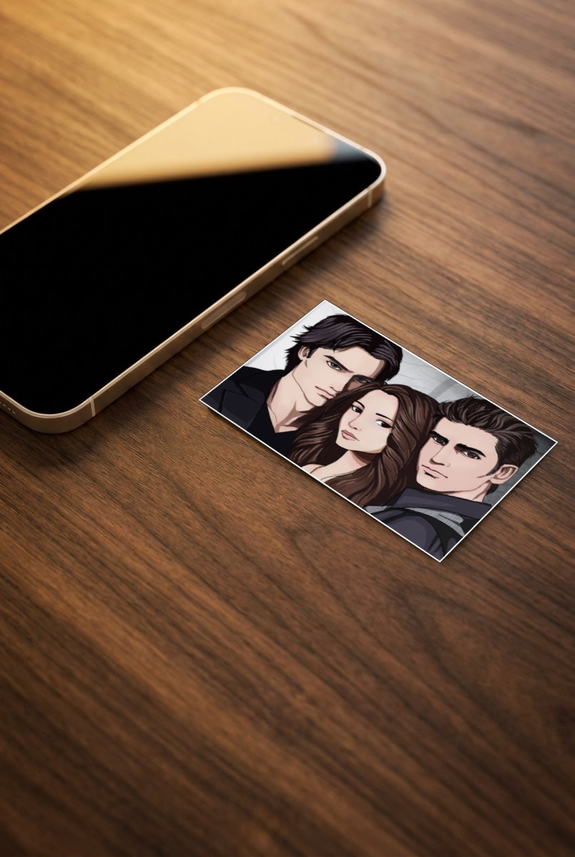 Vampire Diaries Trio Netflix Poster