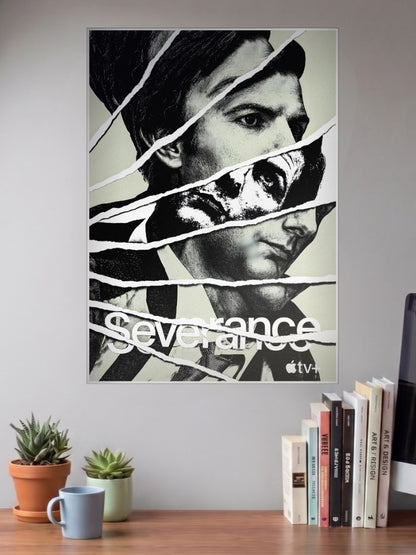 Severance Torn Paper American Poster