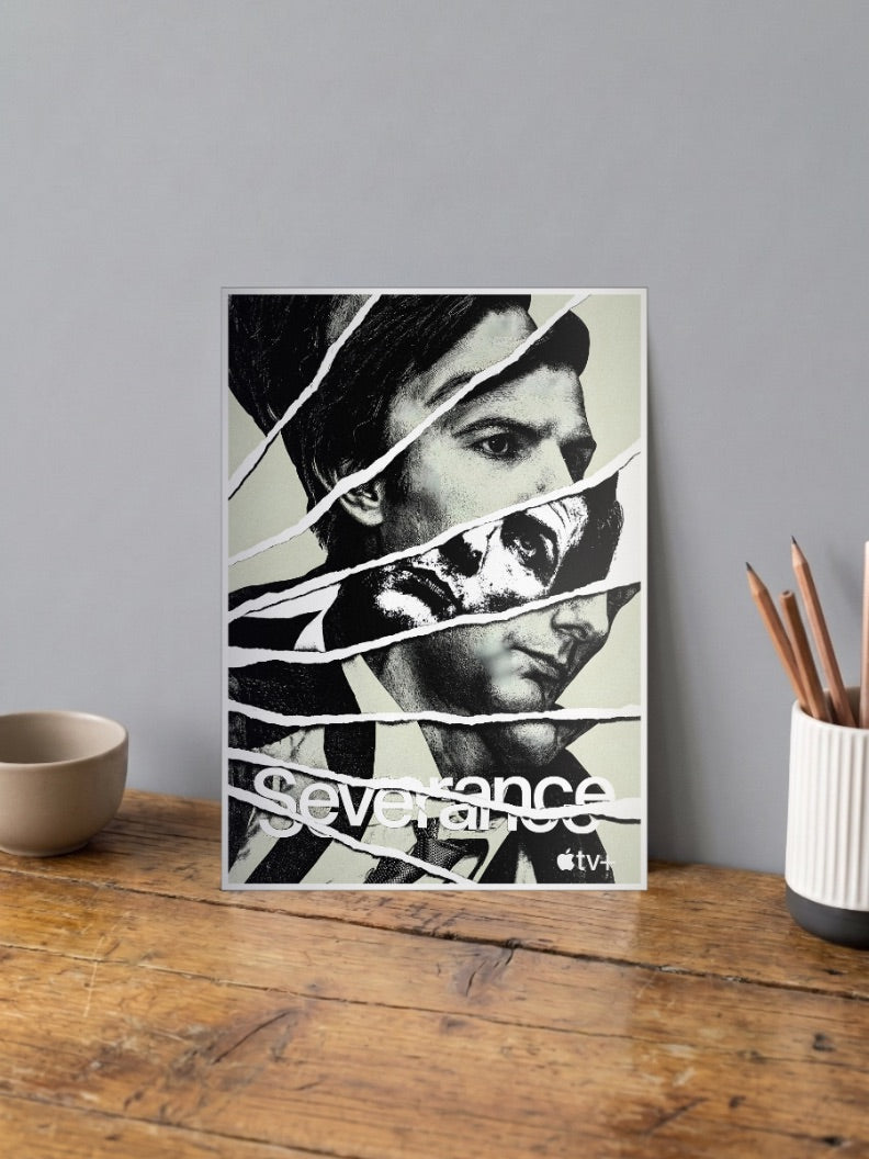 Severance Torn Paper American Poster