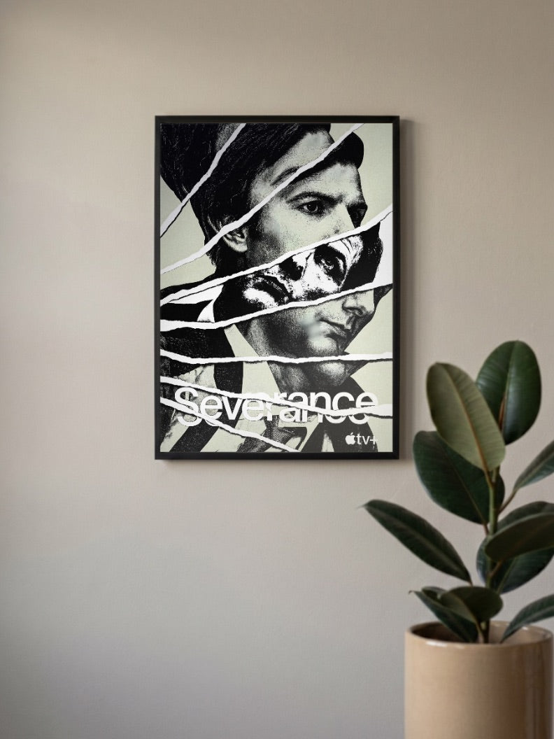 Severance Torn Paper American Poster