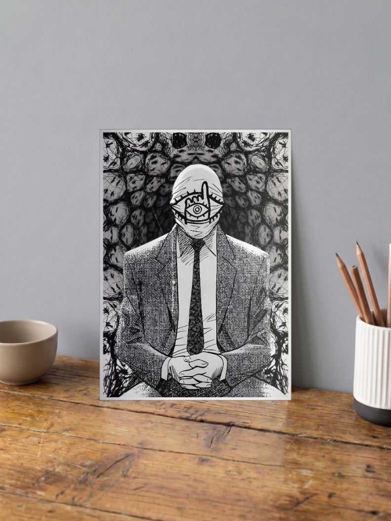 20th Century Boys Mask Art Anime Poster