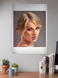 Taylor Swift Updo Portrait Singers Poster