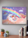 Rainbow Unicorn Poster