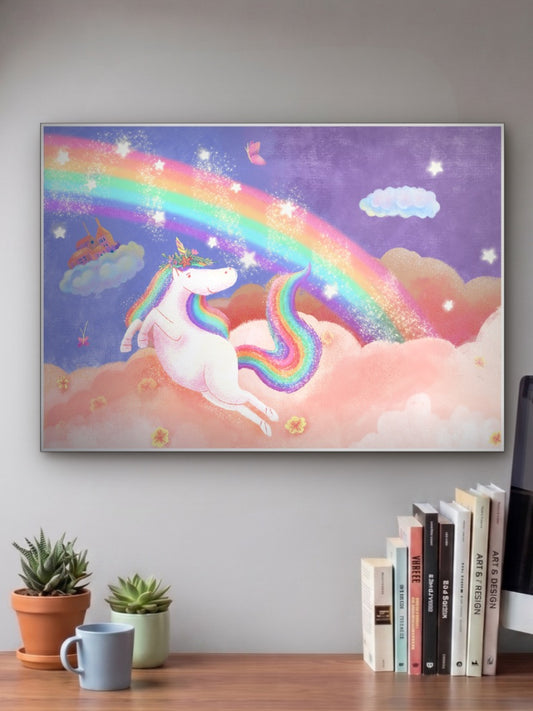 Rainbow Unicorn Poster