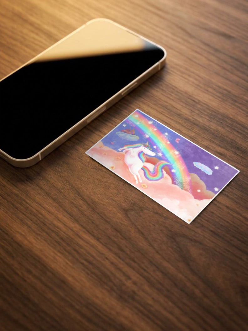 Rainbow Unicorn Poster