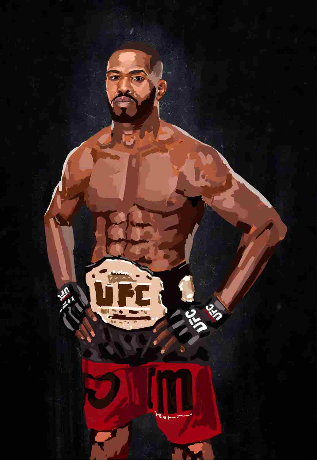 Jon Jones UFC Poster