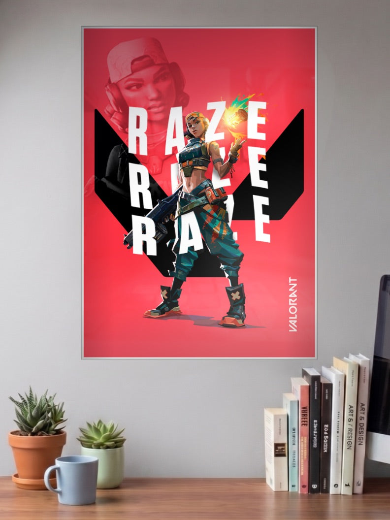 Raze Explosive Game Poster