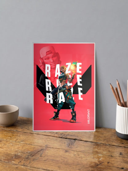 Raze Explosive Game Poster