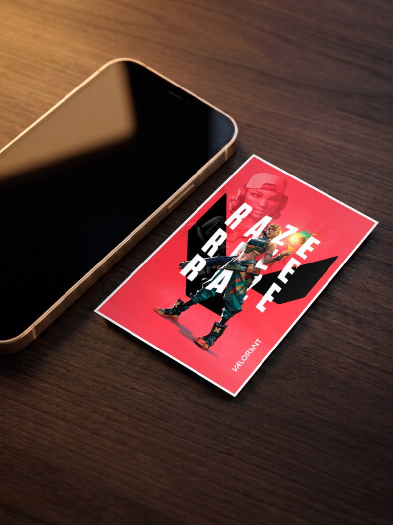 Raze Explosive Game Poster