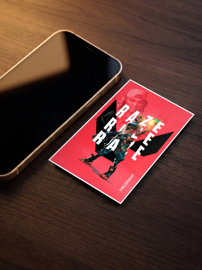 Raze Explosive Game Poster