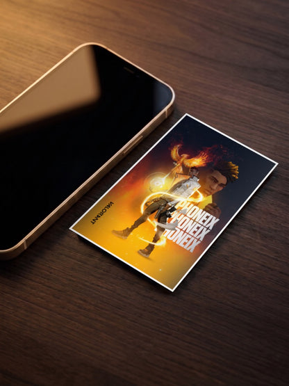 Phoenix Fire Agent Game Poster