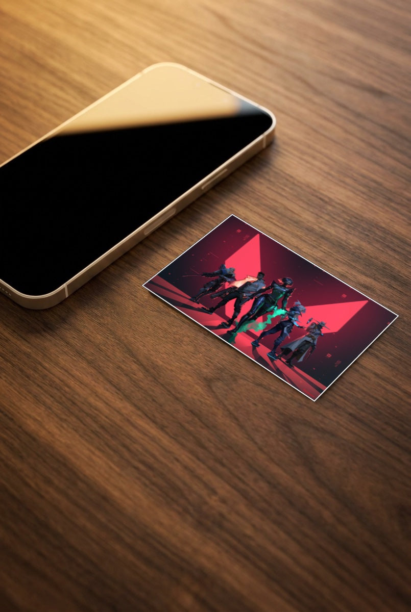 Valorant Agents Game Poster
