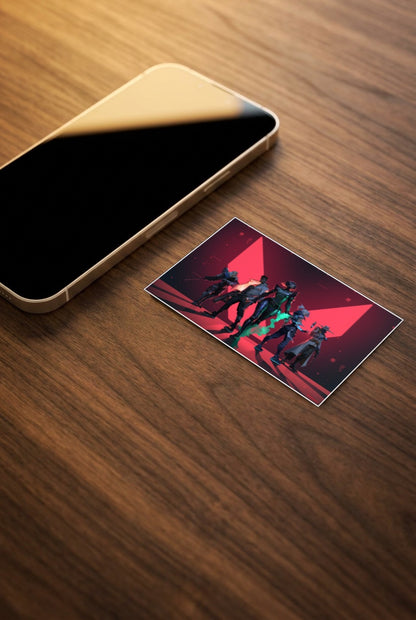 Valorant Agents Game Poster