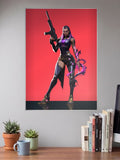 Reyna Purple Chains Game Poster
