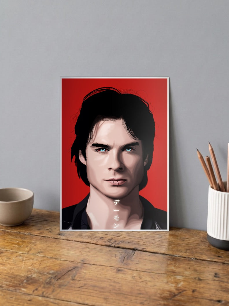 Damon Salvatore Poster