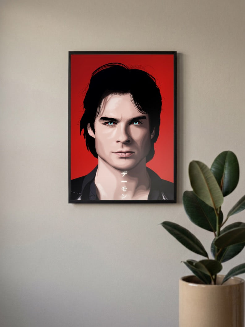 Damon Salvatore Poster
