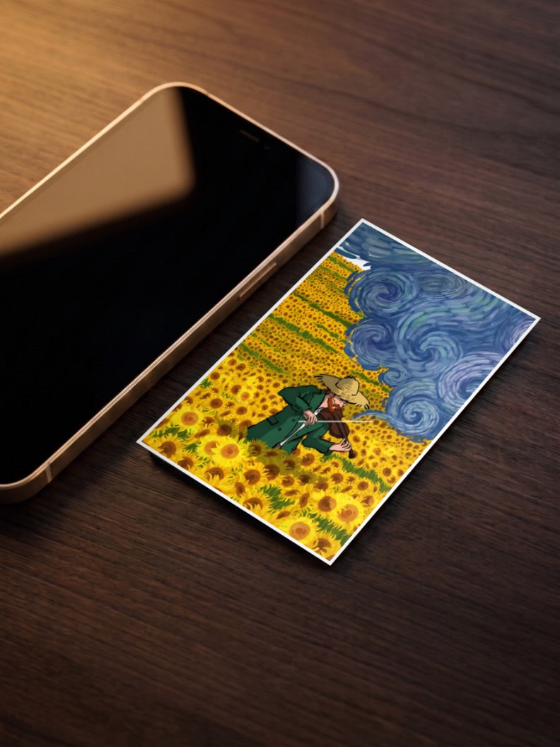 The Violinist Van Gogh Poster